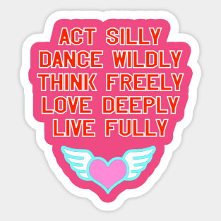 Live Fully Sticker